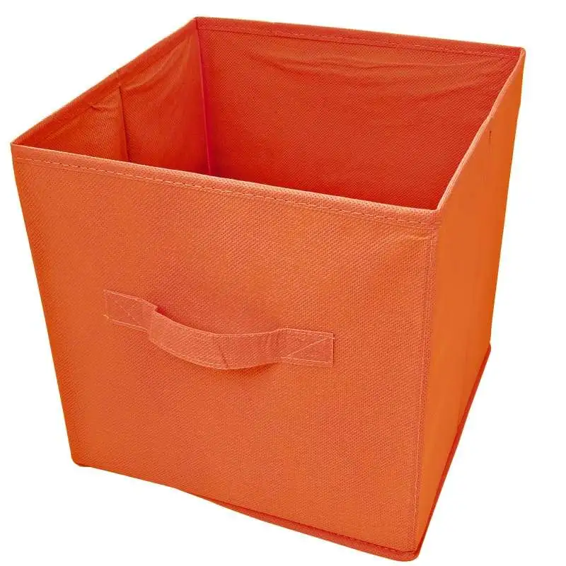 Tiroir en tissu orange