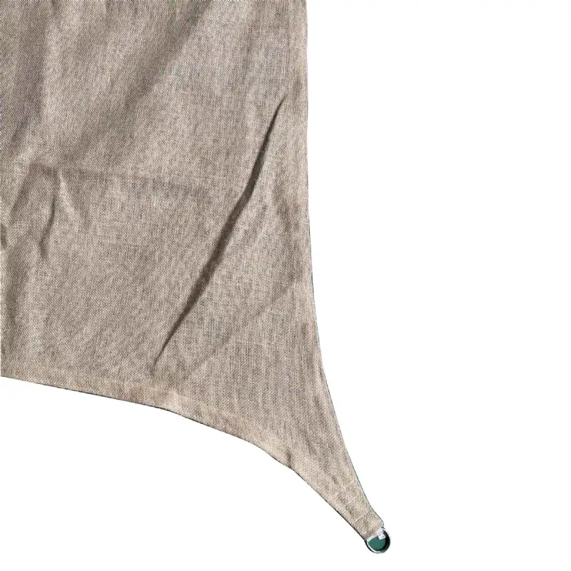 Voile d'Ombrage Rectangulaire en Jute Naturel Tressé WERKAPRO
