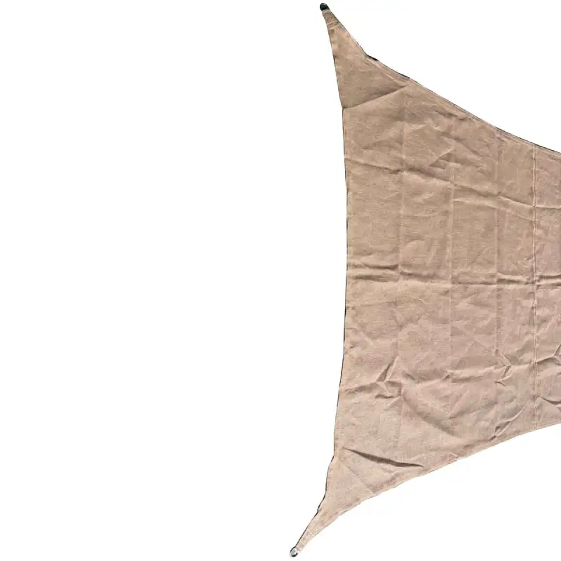 Voile d'Ombrage Rectangulaire en Jute Naturel Tressé WERKAPRO