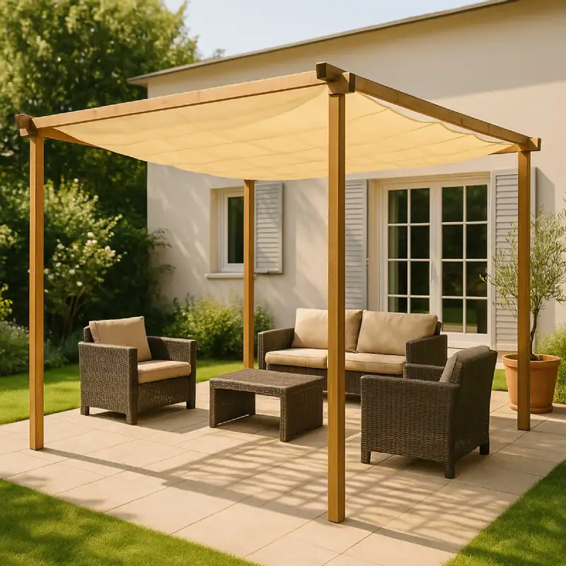Toile pour pergola 3 x 4 m WERKA PRO