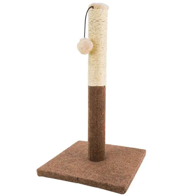 Tour à griffer marron pour chat