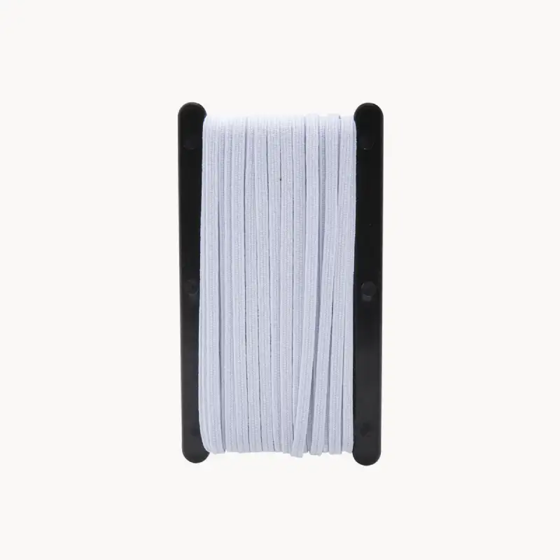 Tresse Élastique Plate Blanche 10 m WERKA PRO