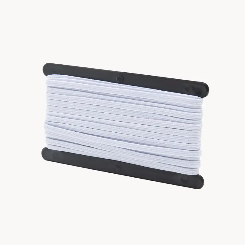Tresse Élastique Plate Blanche 10 m WERKA PRO