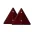 Triangle de Remorque 2 pièces PERALINE