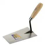 Truelle carrée manche en bois ( 180 x 115 x 87 mm)