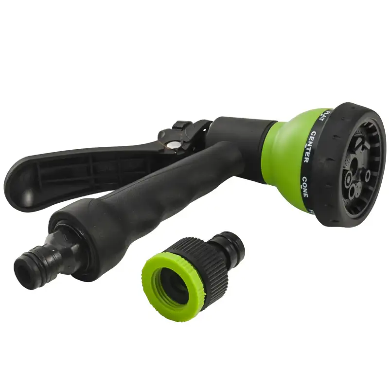 Tuyau extensible vert 22m + pistolet