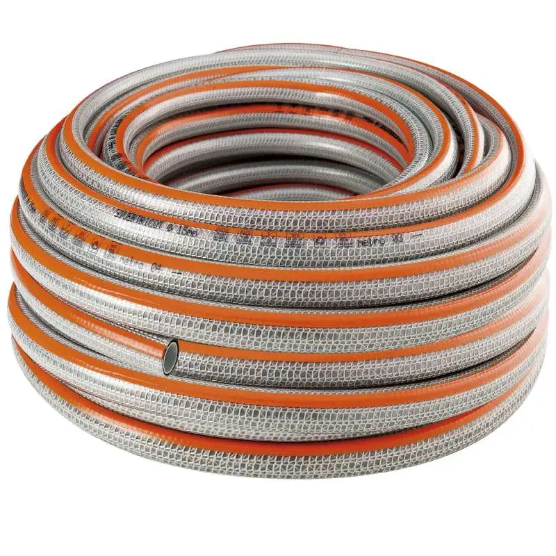 Tuyau d'arrosage gris 40m ø15 mm antivrille
