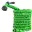 Tuyau 15m super extensible vert+pistolet