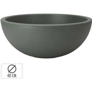 Vasque de fleurs verte ⌀ 40 cm