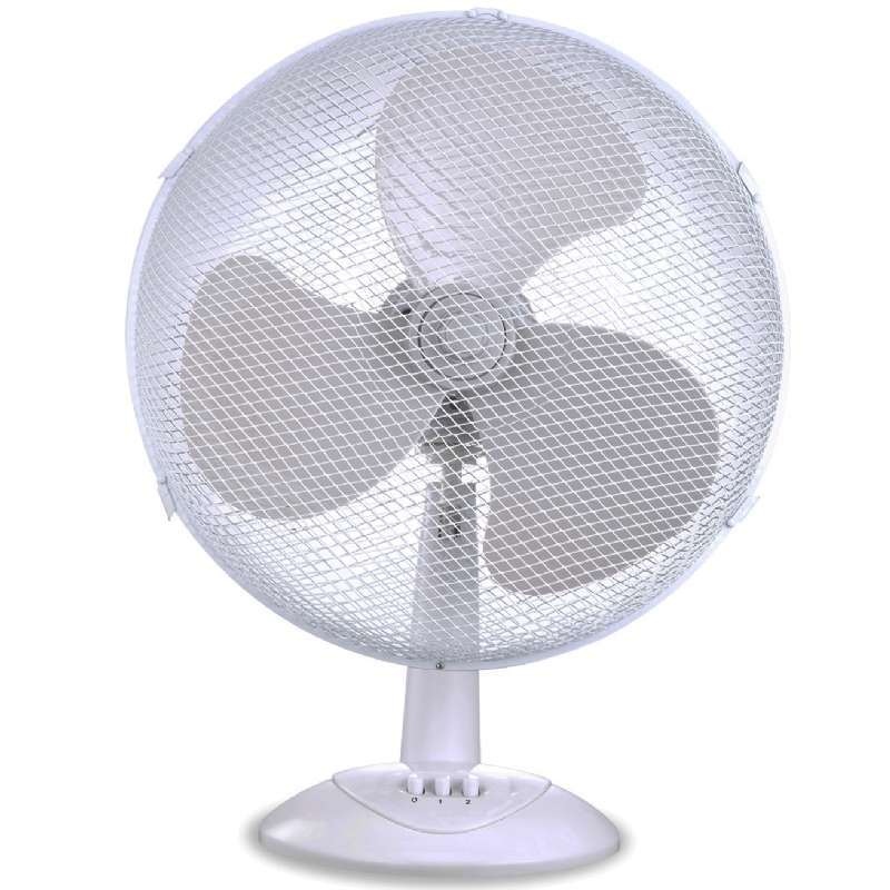 Ventilateur de table blanc 35w (Ø27cm-h29cm)