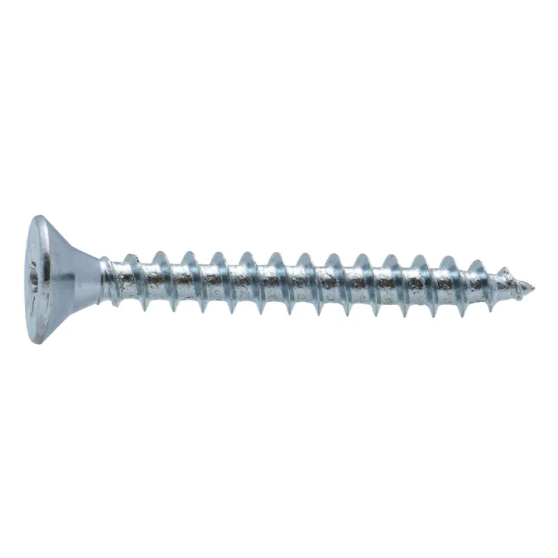 Vis à bois tête fraisée PZ zinguée Viswood filet total