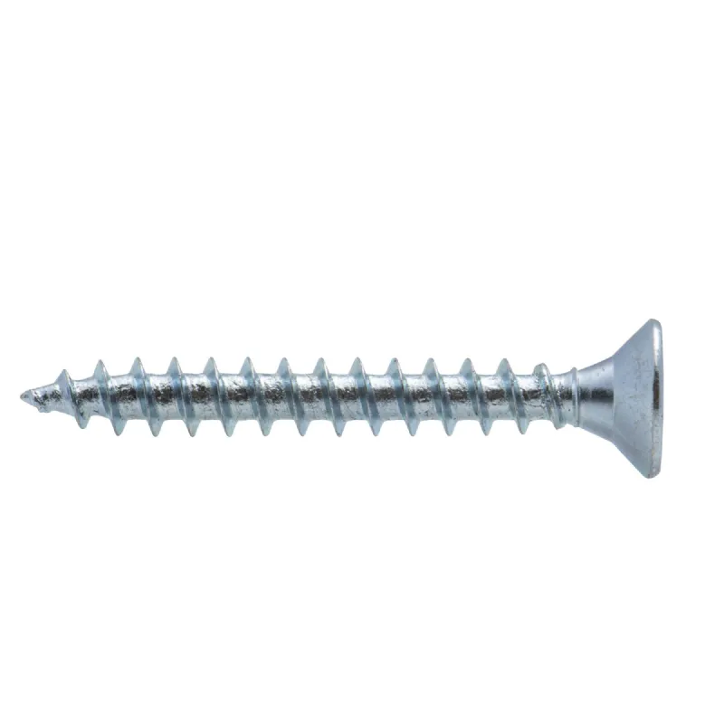 Vis à bois tête fraisée PZ zinguée Viswood filet total
