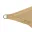 Voile d'Ombrage Triangulaire en Jute Naturel - WERKAPRO