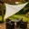 Voile d'ombrage blanc triangulaire WERKA PRO