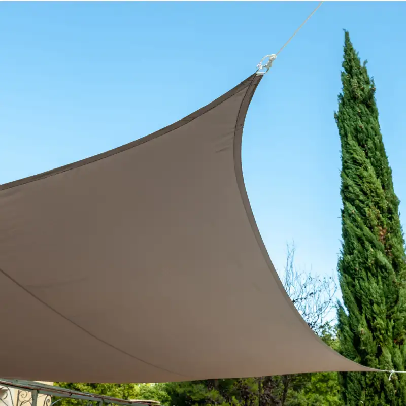 Voile d'ombrage taupe WERKA PRO