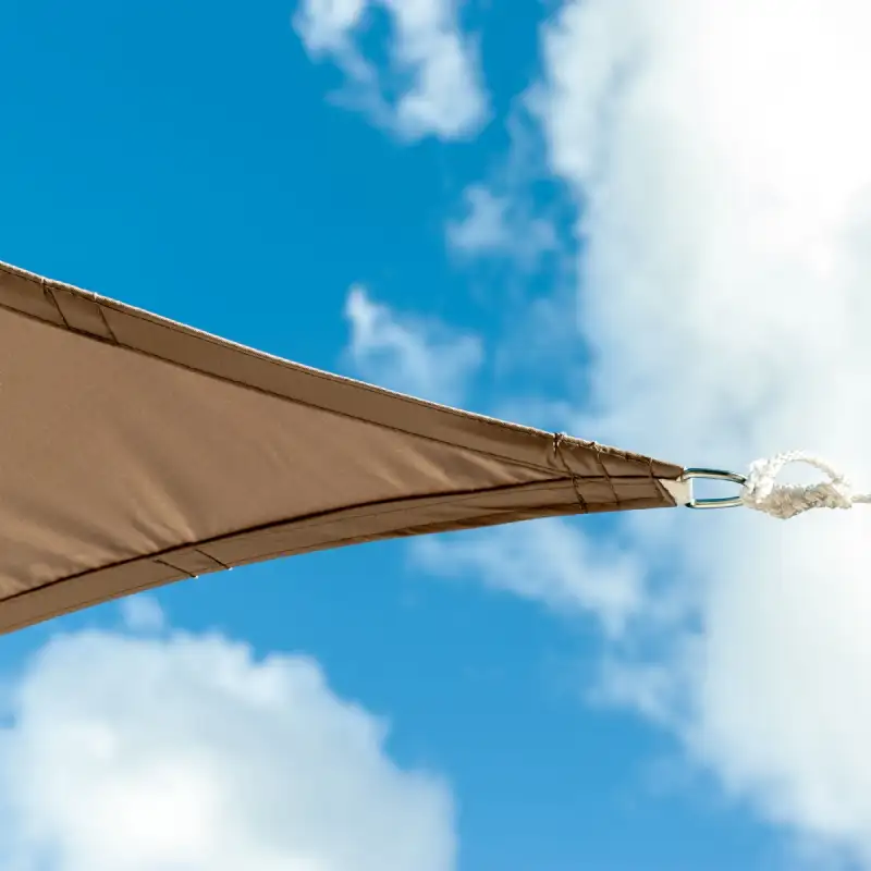 Voile d'ombrage taupe WERKA PRO