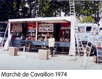 Marché de Cavaillon 1974