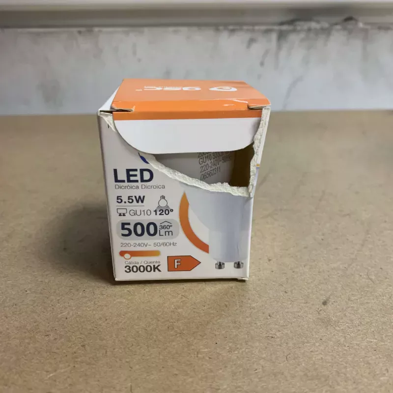 Ampoule LED connectée couleurs variées - 5,5w E27