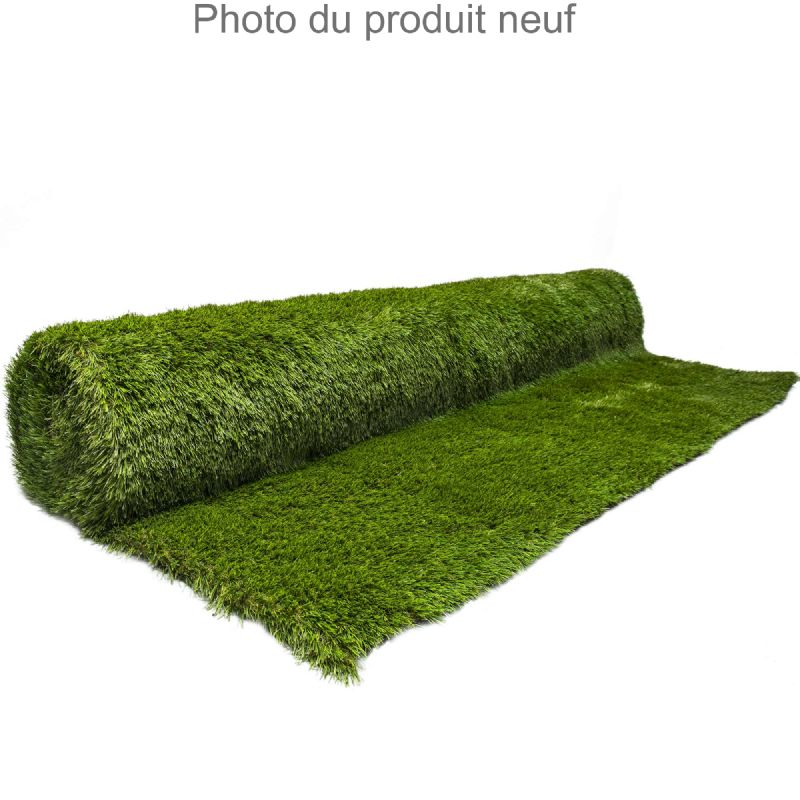 Gazon artificiel 4cm WERKA PRO 100% recyclable en rouleau 180cm de large
