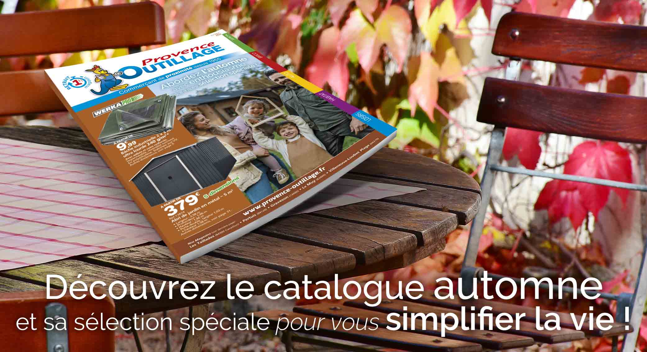 Catalogue automne
