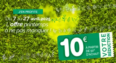 L'offre printemps à ne pas manquer !