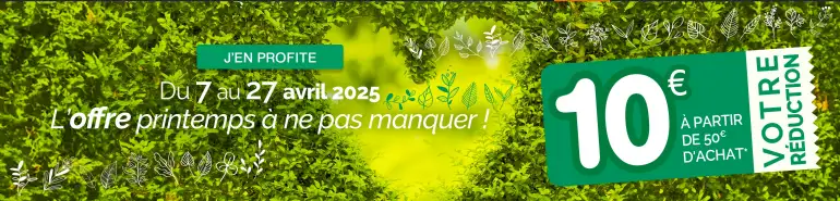 L'offre printemps à ne pas manquer !