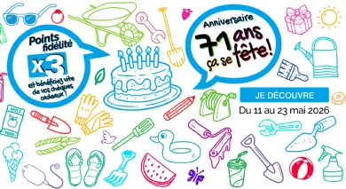Anniversaire 71 ans